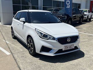 2020 MG MG3 SZP1 MY20 Excite White 4 Speed Automatic Hatchback.