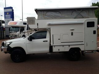2016 4x4 Talvor Toyota Hilux Adventure White Motor Camper 4WD