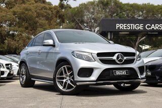 2015 Mercedes-Benz GLE-Class C292 GLE350 d Coupe 9G-Tronic 4MATIC Silver 9 Speed Sports Automatic.