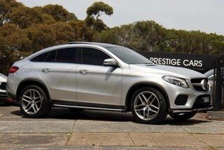 2015 Mercedes-Benz GLE-Class C292 GLE350 d Coupe 9G-Tronic 4MATIC Silver 9 Speed Sports Automatic.