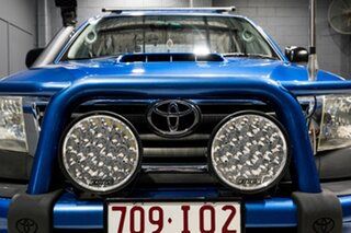 2013 Toyota Hilux KUN26R MY12 SR (4x4) Blue 5 Speed Manual Dual Cab Pick-up