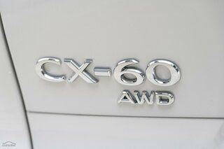 2023 Mazda CX-60 KH0HB P50e Skyactiv-Drive i-ACTIV AWD Evolve White 8 Speed