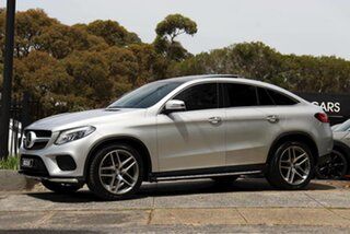 2015 Mercedes-Benz GLE-Class C292 GLE350 d Coupe 9G-Tronic 4MATIC Silver 9 Speed Sports Automatic