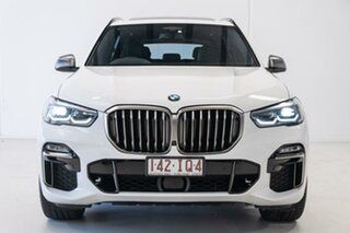 2020 BMW X5 G05 M50i Steptronic White 8 Speed Sports Automatic Wagon.