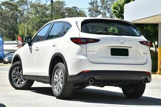 2023 Mazda CX-5 KF2W7A G25 SKYACTIV-Drive FWD Maxx Sport Rhodium White 6 Speed Sports Automatic.