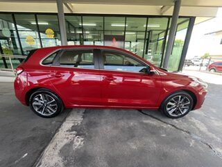 2021 Hyundai i30 PD.V4 MY21 Active Red 6 Speed Sports Automatic Hatchback.