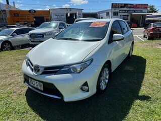 2013 Toyota Corolla ZRE182R Ascent S-CVT White 7 Speed Constant Variable Hatchback
