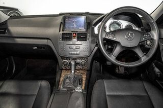 2008 Mercedes-Benz C-Class W204 C280 Avantgarde Obsidian Black 7 Speed Sports Automatic Sedan