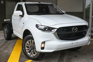 2023 Mazda BT-50 TFR40J XT 4x2 White 6 Speed Sports Automatic Cab Chassis.