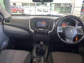 2017 Mitsubishi Triton MQ MY17 GLX+ Double Cab White 6 Speed Manual Utility