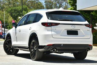 2023 Mazda CX-8 KG2W2A G25 SKYACTIV-Drive FWD GT SP Rhodium White 6 Speed Sports Automatic Wagon.
