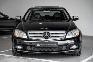 2008 Mercedes-Benz C-Class W204 C280 Avantgarde Obsidian Black 7 Speed Sports Automatic Sedan