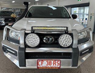 2019 Toyota Hilux GUN125R Workmate Extra Cab White 6 Speed Sports Automatic Cab Chassis