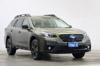 2021 Subaru Outback B7A MY21 AWD Sport CVT Green 8 Speed Constant Variable Wagon.