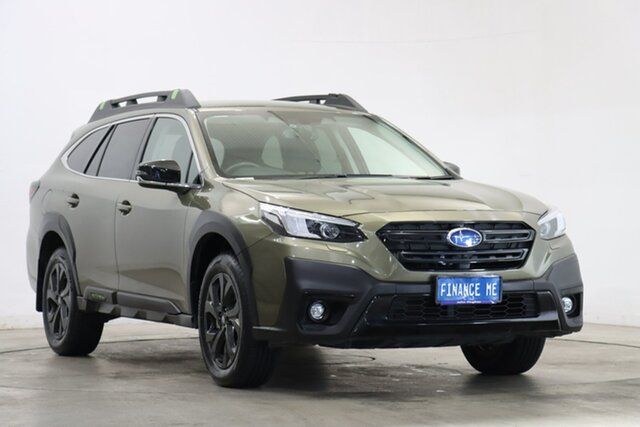Used Subaru Outback B7A MY21 AWD Sport CVT Victoria Park, 2021 Subaru Outback B7A MY21 AWD Sport CVT Green 8 Speed Constant Variable Wagon