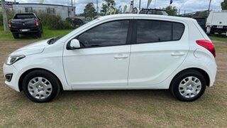 2015 Hyundai i20 PB MY14 Active White 4 Speed Automatic Hatchback