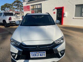 2017 Mitsubishi ASX XC MY17 LS (2WD) White Continuous Variable Wagon.