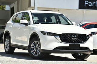 2023 Mazda CX-5 KF2WLA G25 SKYACTIV-Drive FWD Maxx Sport Rhodium White 6 Speed Sports Automatic.