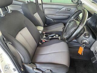 2017 Mitsubishi Triton MQ MY17 GLX+ Double Cab White 6 Speed Manual Utility