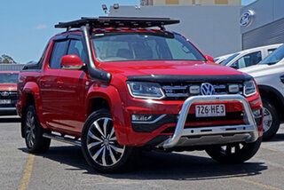 2018 Volkswagen Amarok 2H MY18 TDI580 4MOTION Perm Ultimate Red 8 Speed Automatic Utility.