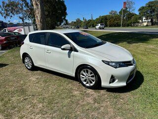 2013 Toyota Corolla ZRE182R Ascent S-CVT White 7 Speed Constant Variable Hatchback