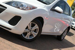 2013 Mazda 3 BL Series 2 MY13 Neo White 5 Speed Automatic Hatchback.