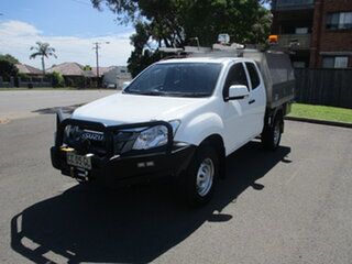 2014 Isuzu D-MAX TF MY14 SX (4x4) White 5 Speed Automatic Space Cab Chassis