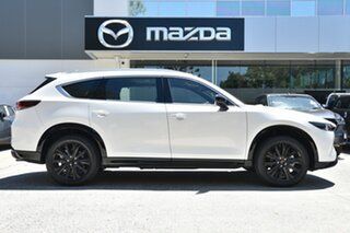 2023 Mazda CX-8 KG2W2A G25 SKYACTIV-Drive FWD GT SP Rhodium White 6 Speed Sports Automatic Wagon.