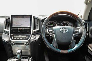 2016 Toyota Landcruiser VDJ200R Sahara Black 6 Speed Sports Automatic Wagon