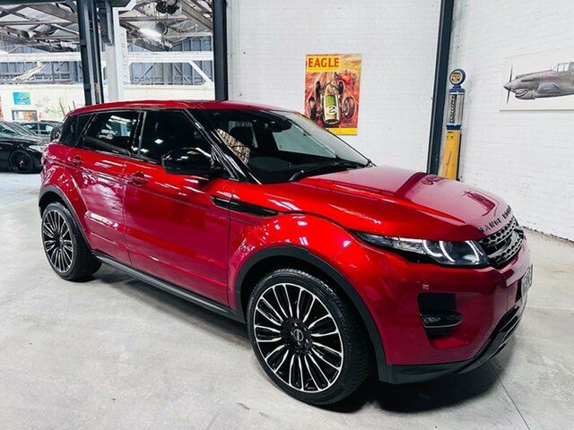 Used Land Rover Range Rover Evoque L538 MY15 Dynamic Port Melbourne, 2015 Land Rover Range Rover Evoque L538 MY15 Dynamic Red 9 Speed Sports Automatic Wagon