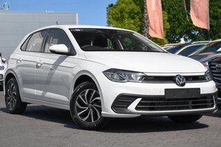 2023 Volkswagen Polo AE MY23 85TSI DSG Life Pure White 7 Speed Sports Automatic Dual Clutch