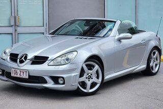 2006 Mercedes-Benz SLK-Class R171 SLK55 AMG Silver 7 Speed Automatic Roadster.