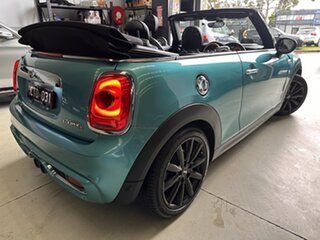 2017 Mini Convertible F57 Cooper S Blue 6 Speed Sports Automatic Convertible