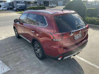 2016 Mitsubishi Outlander ZK MY16 Exceed 4WD Red 6 Speed Sports Automatic Wagon