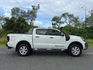 2014 Ford Ranger PX Wildtrak Double Cab White 6 Speed Sports Automatic Utility