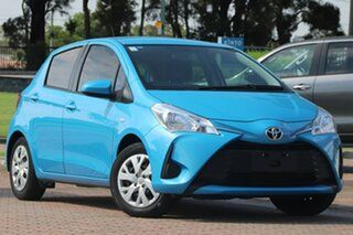 2017 Toyota Yaris NCP130R Ascent Blue 4 Speed Automatic Hatchback.