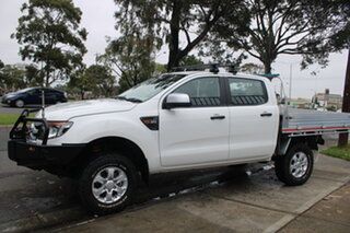 2015 Ford Ranger PX XLS Double Cab White 6 Speed Manual Utility
