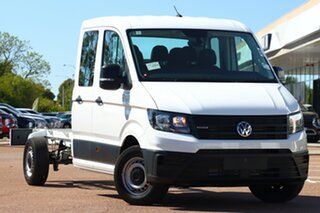 2023 Volkswagen Crafter SY1 MY23 35 LWB 4MOTION TDI410 Candy White 8 Speed Automatic Traytop.