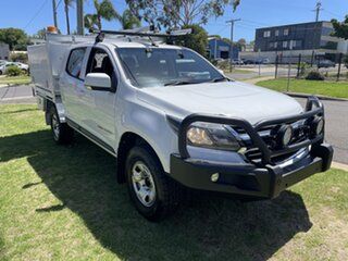 2018 Holden Colorado RG MY18 LS (4x4) White 6 Speed Automatic Crew Cab Chassis