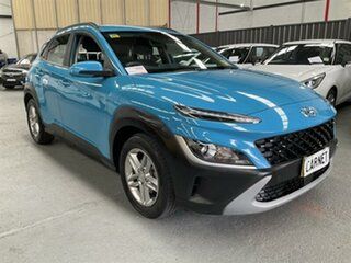 2021 Hyundai Kona Os.v4 MY21 Active (FWD) Blue Continuous Variable Wagon.