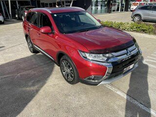 2016 Mitsubishi Outlander ZK MY16 Exceed 4WD Red 6 Speed Sports Automatic Wagon