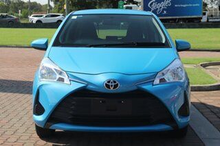 2017 Toyota Yaris NCP130R Ascent Blue 4 Speed Automatic Hatchback