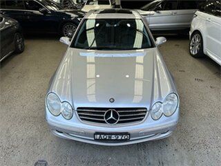 2004 Mercedes-Benz CLK-Class C209 CLK500 Elegance Silver, Chrome Sports Automatic Coupe.