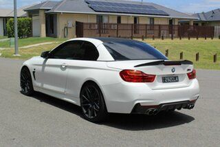 2013 BMW 4 Series F33 435i White 8 Speed Sports Automatic Convertible