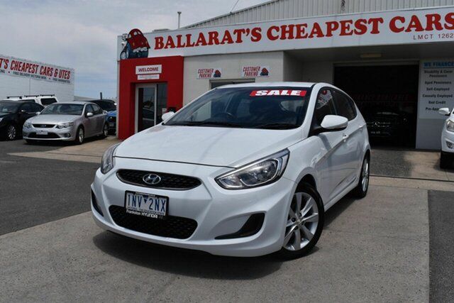 Used Hyundai Accent RB6 MY18 Sport Wendouree, 2018 Hyundai Accent RB6 MY18 Sport White 6 Speed Automatic Hatchback