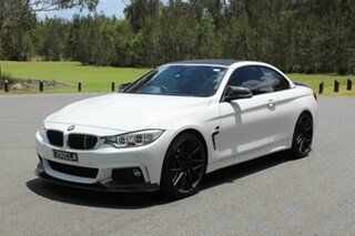 2013 BMW 4 Series F33 435i White 8 Speed Sports Automatic Convertible