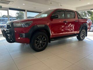 2021 Toyota Hilux GUN126R Rogue Double Cab Red 6 Speed Sports Automatic Utility.