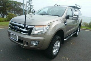 2012 Ford Ranger PX XLT Double Cab Gold 6 Speed Sports Automatic Utility