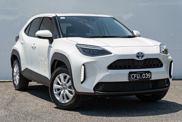 Pre-Owned Toyota Yaris Cross MXPJ10R GXL 2WD Keysborough, 2022 Toyota Yaris Cross MXPJ10R GXL 2WD White 1 Speed Constant Variable Wagon Hybrid
