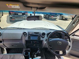 2021 Toyota Landcruiser GXL - Troopcarrier White Manual Wagon